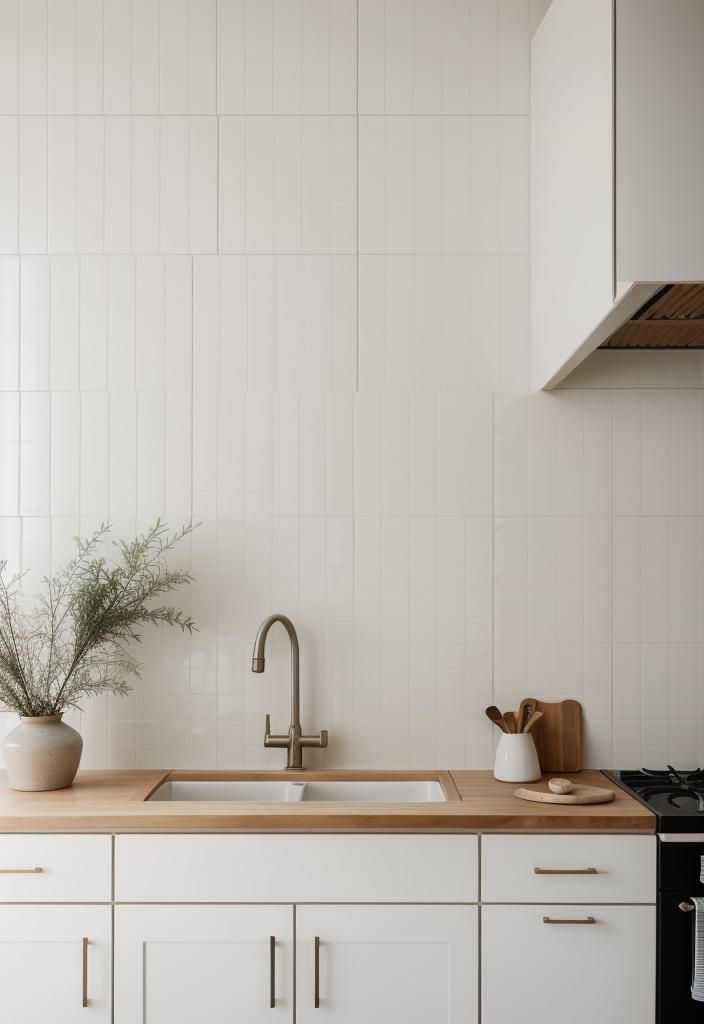 35 Stunning Kitchen Backsplash Ideas: Creative and Eye-Catching Designs 35 24. Japanese Ceramic Tile Finesse-0