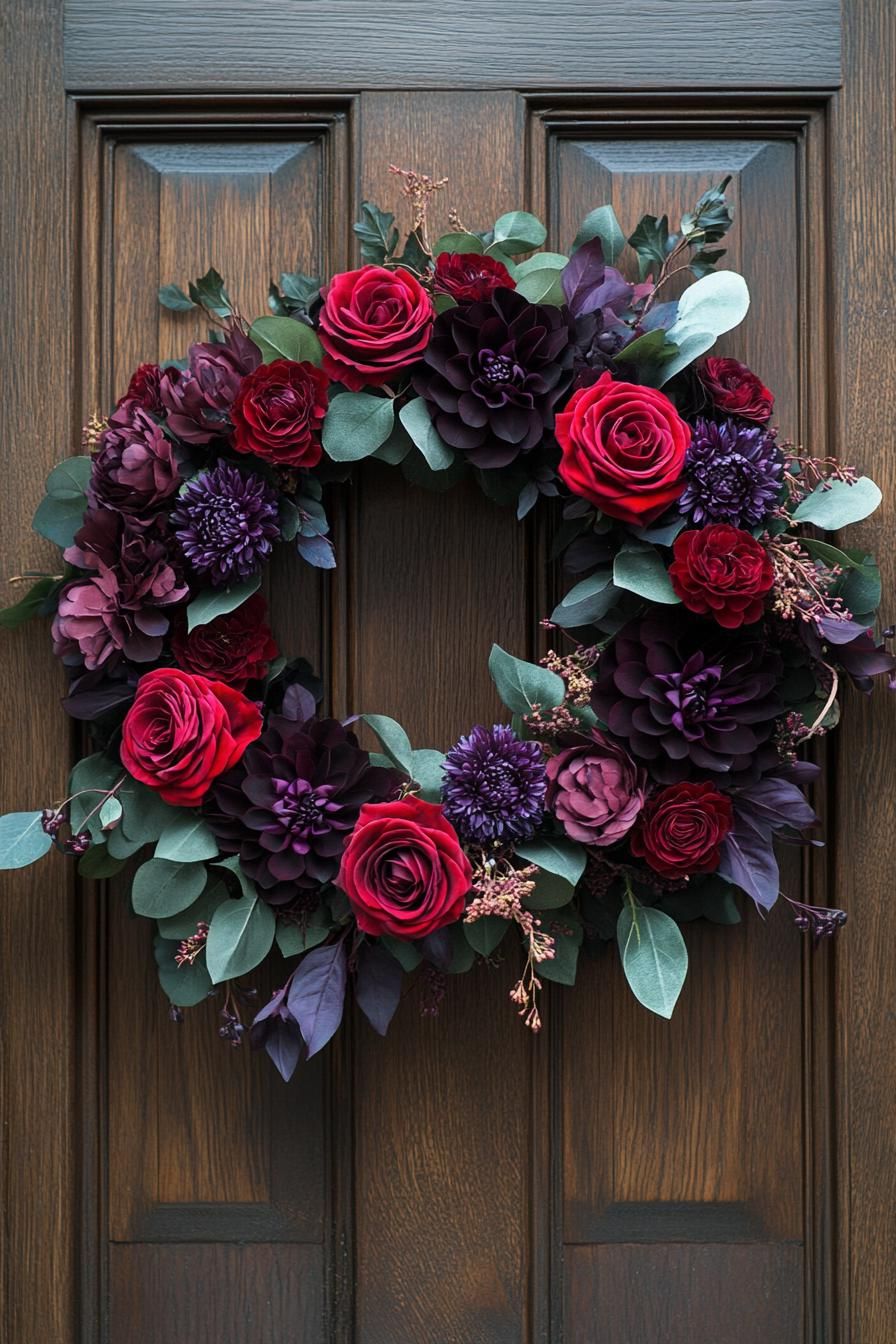 2. Gothic Christmas Wreaths-1