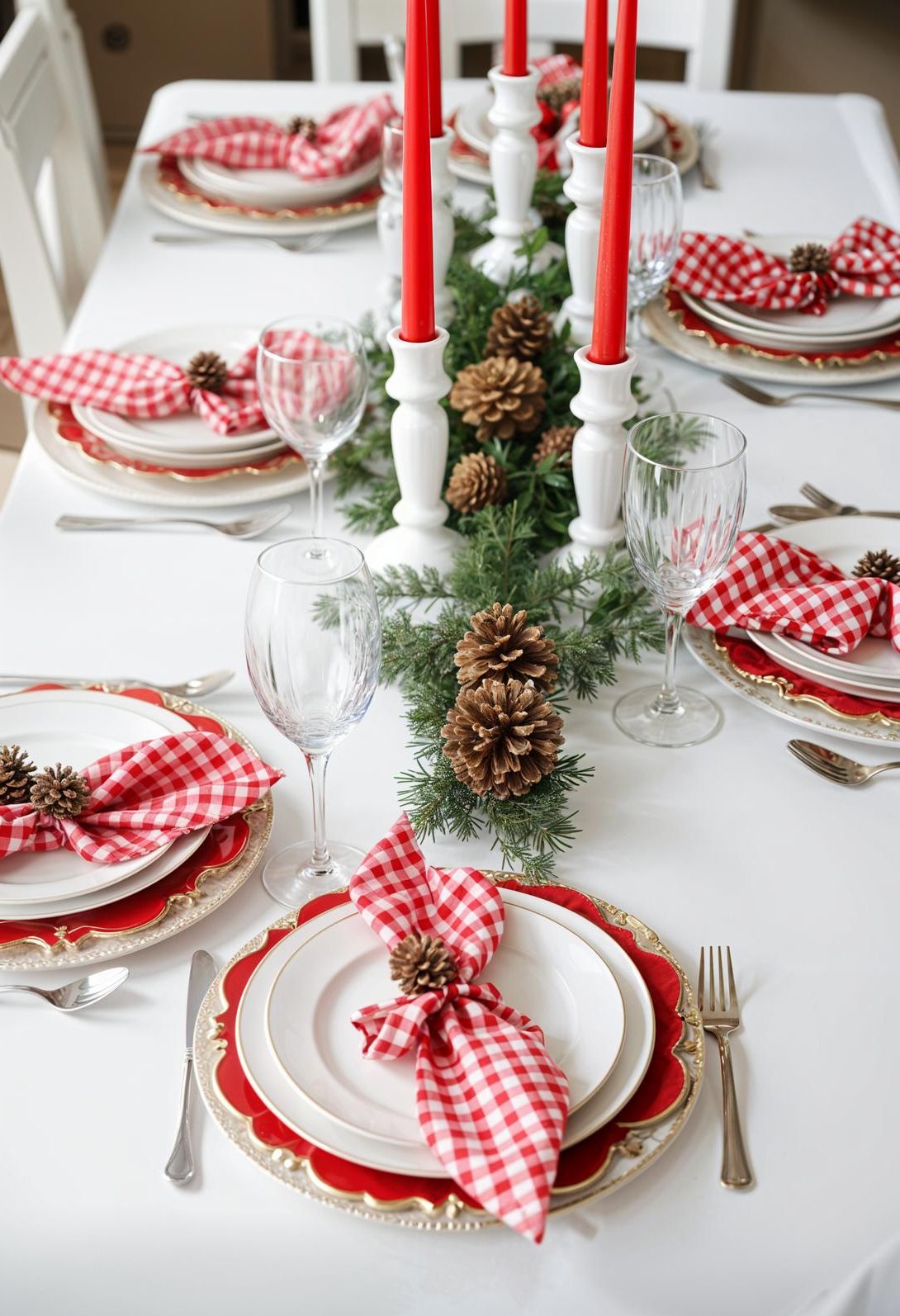 2. Nordic Christmas Table Decor-1