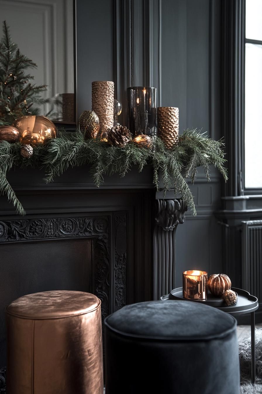 9. Metallic Holiday Garland Mix-1