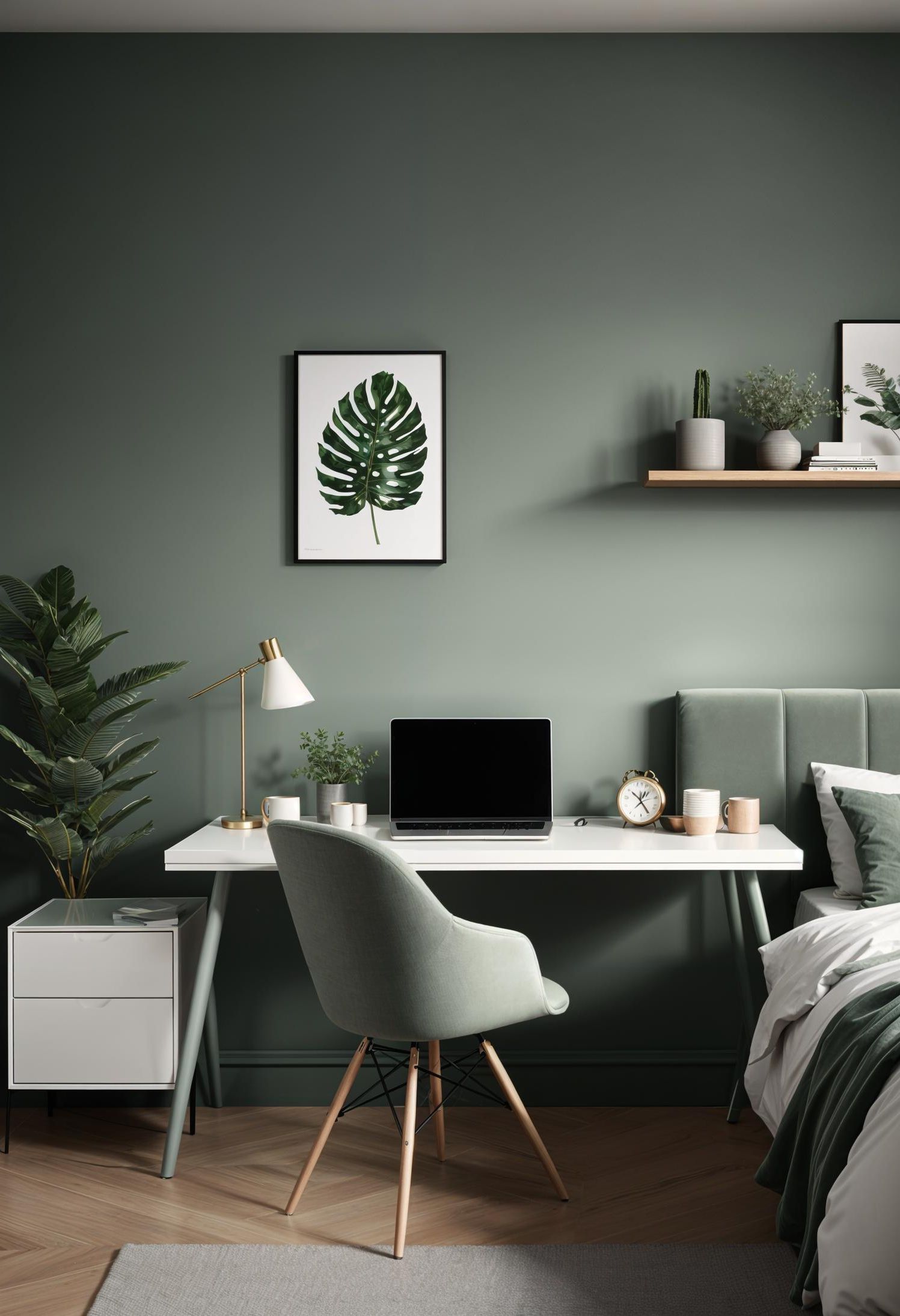 27. Chic Sage Workspace with Grey-0