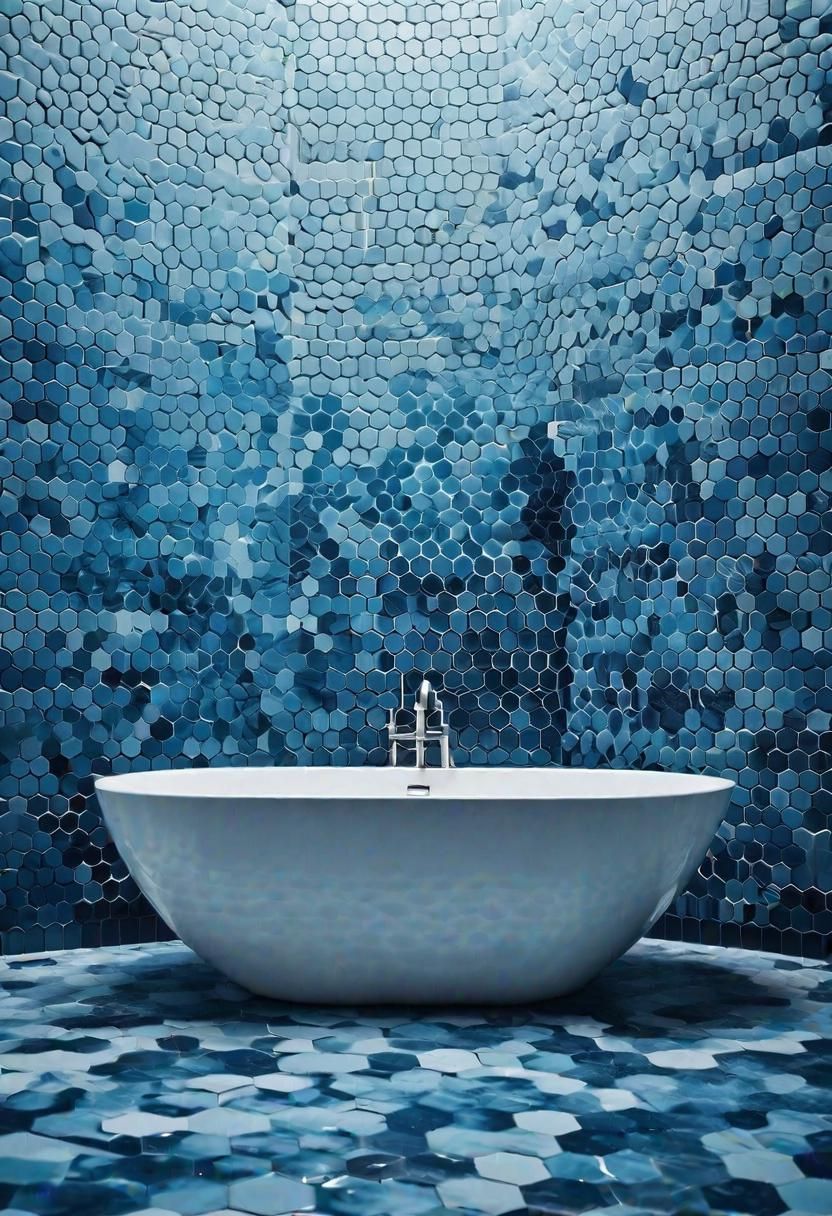 1. Blue Gradient Hexagonal Tile Inspiration-1