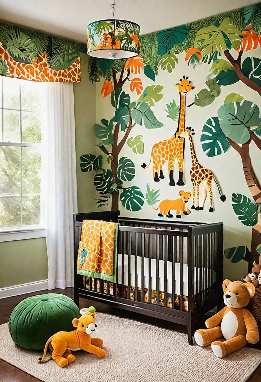 28 Charming Baby Boy Nursery Ideas: Creative Themes and Decor for Your Little Man 4 2. Safari-Themed Nursery Ideas-0