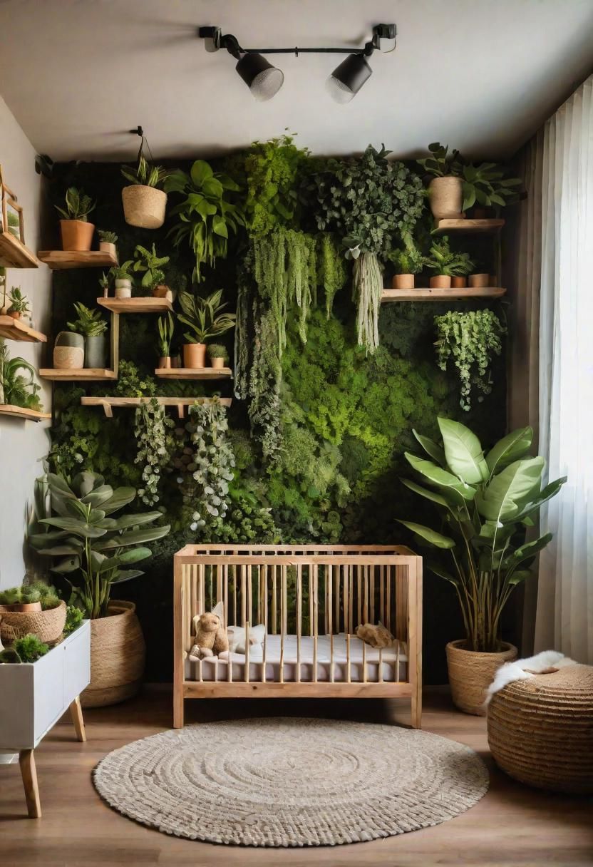 61 Dreamy Nursery Room Inspirations: From Cozy Corners to Whimsical Themes 54 33. Green Nursery Design Ideas-0