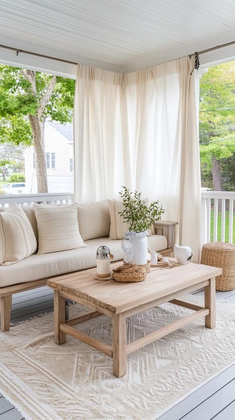 30. Minimalist beach theme with neutral tones, soft textiles, and gentle lighting-1