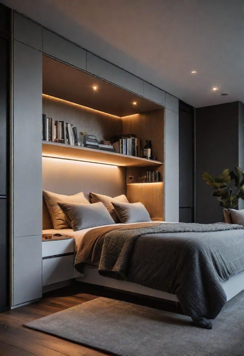 39 Modern Bedroom Designs: Where Comfort Meets Sleek Style 32 30. Modern Reading Nooks-0