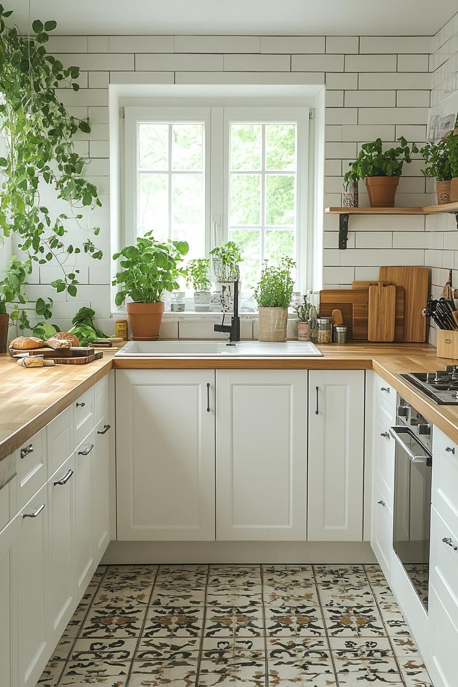 2. Nordic Style Kitchen Countertops-2