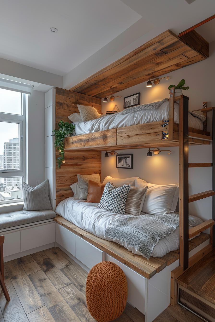 8. Rustic Chic Dorm Decor-0