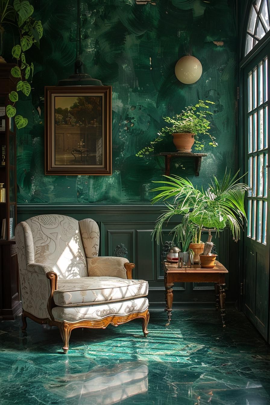 15 Best Moody Mid Century Modern Living Room Ideas 23 7. Modern Moody Living Space Glow-0