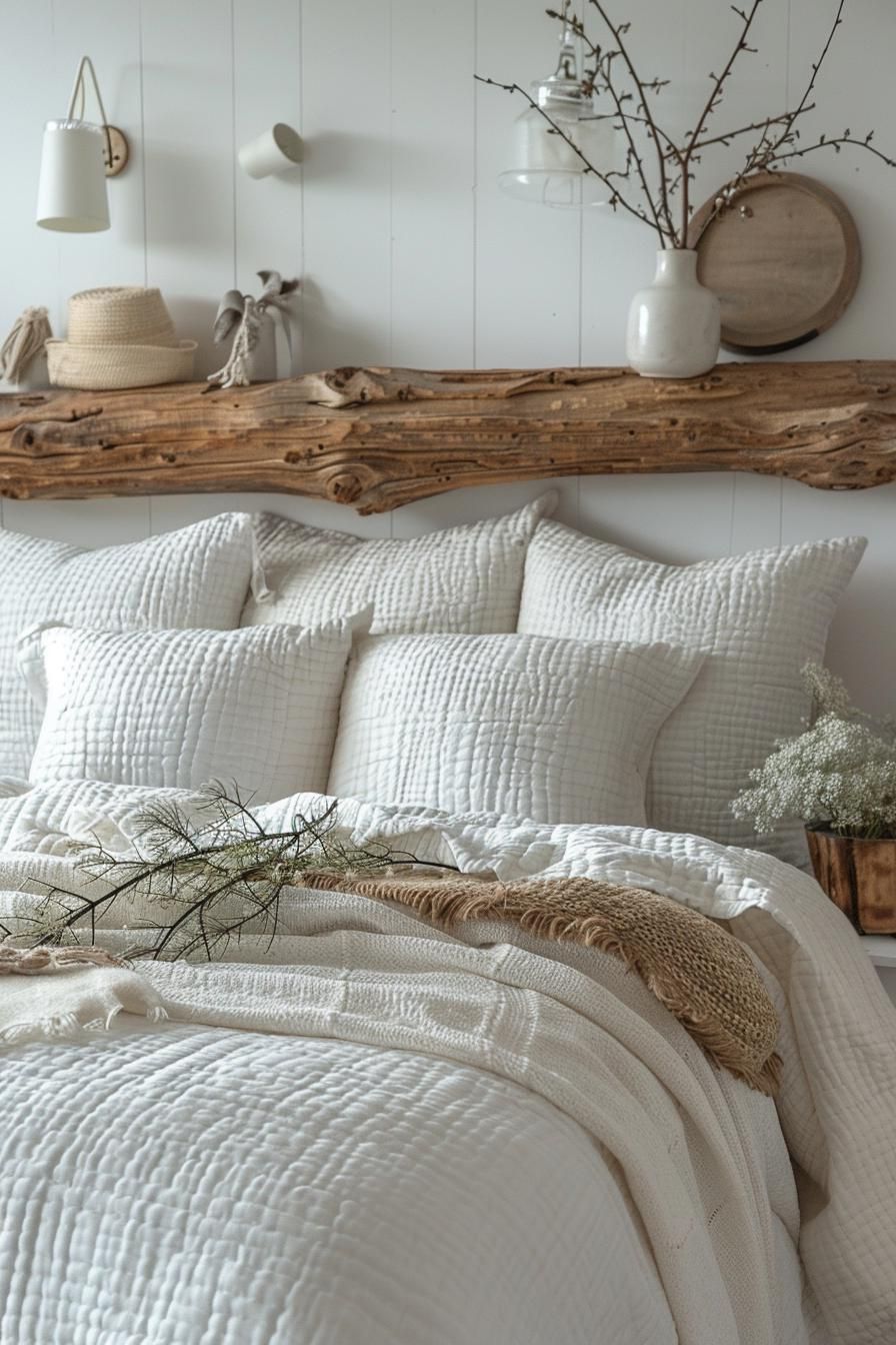15 Aesthetic Coastal Bedroom Ideas For A Dreamy Retreat 7 2. Nautical-inspired Throw Pillow Ideas-2