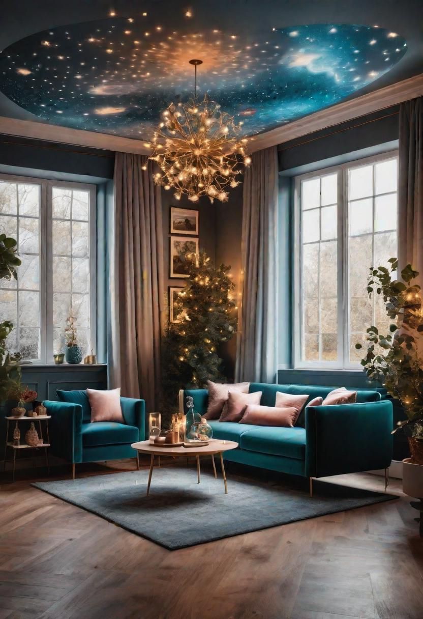 43 Modern Living Room Inspirations: Chic, Spacious, and Vibrant 36 34. Enchanting Living Room Design-0