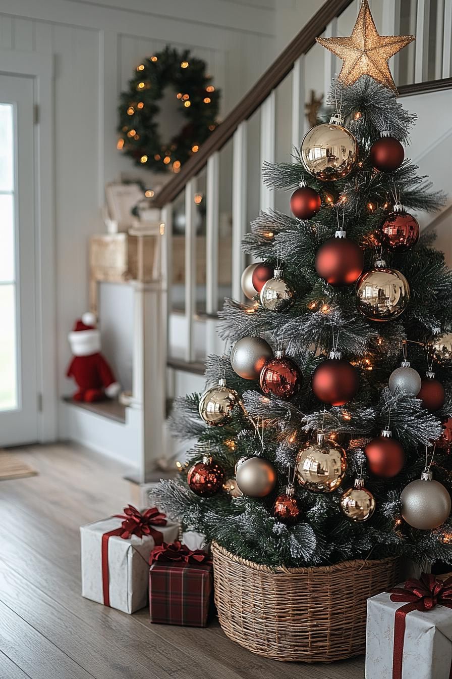 15. Rustic Wire Basket Decor Ideas-0