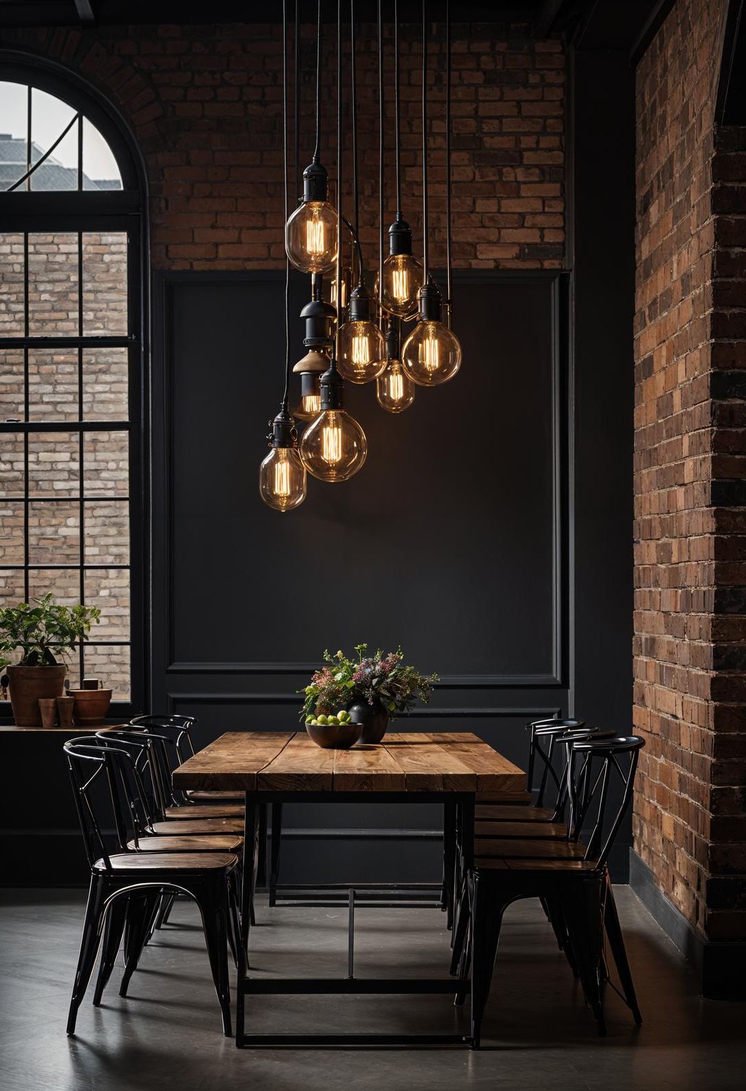 9. Industrial Dining Room Inspiration-0