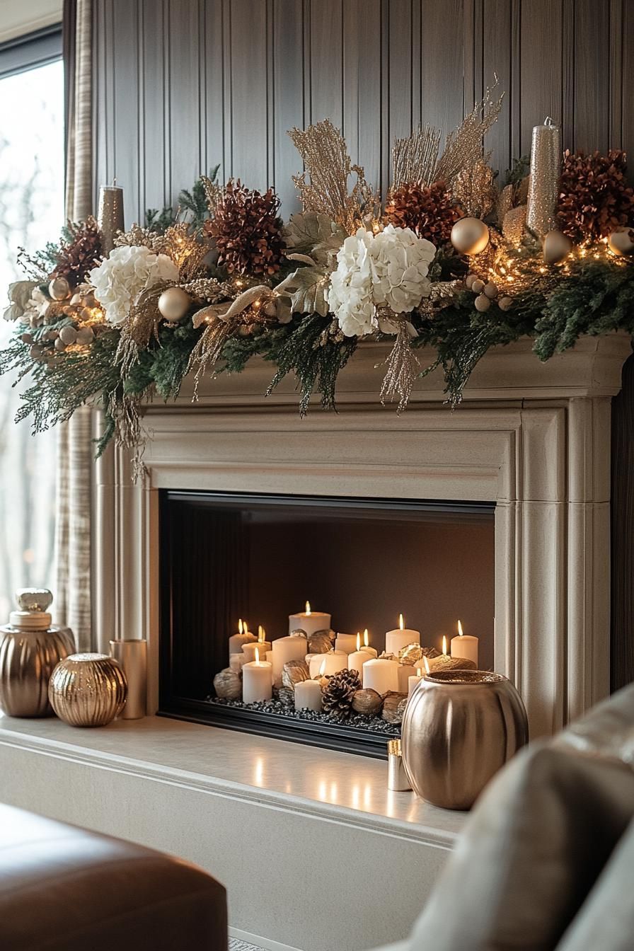 14. Metallic Mix for Christmas Mantle-1