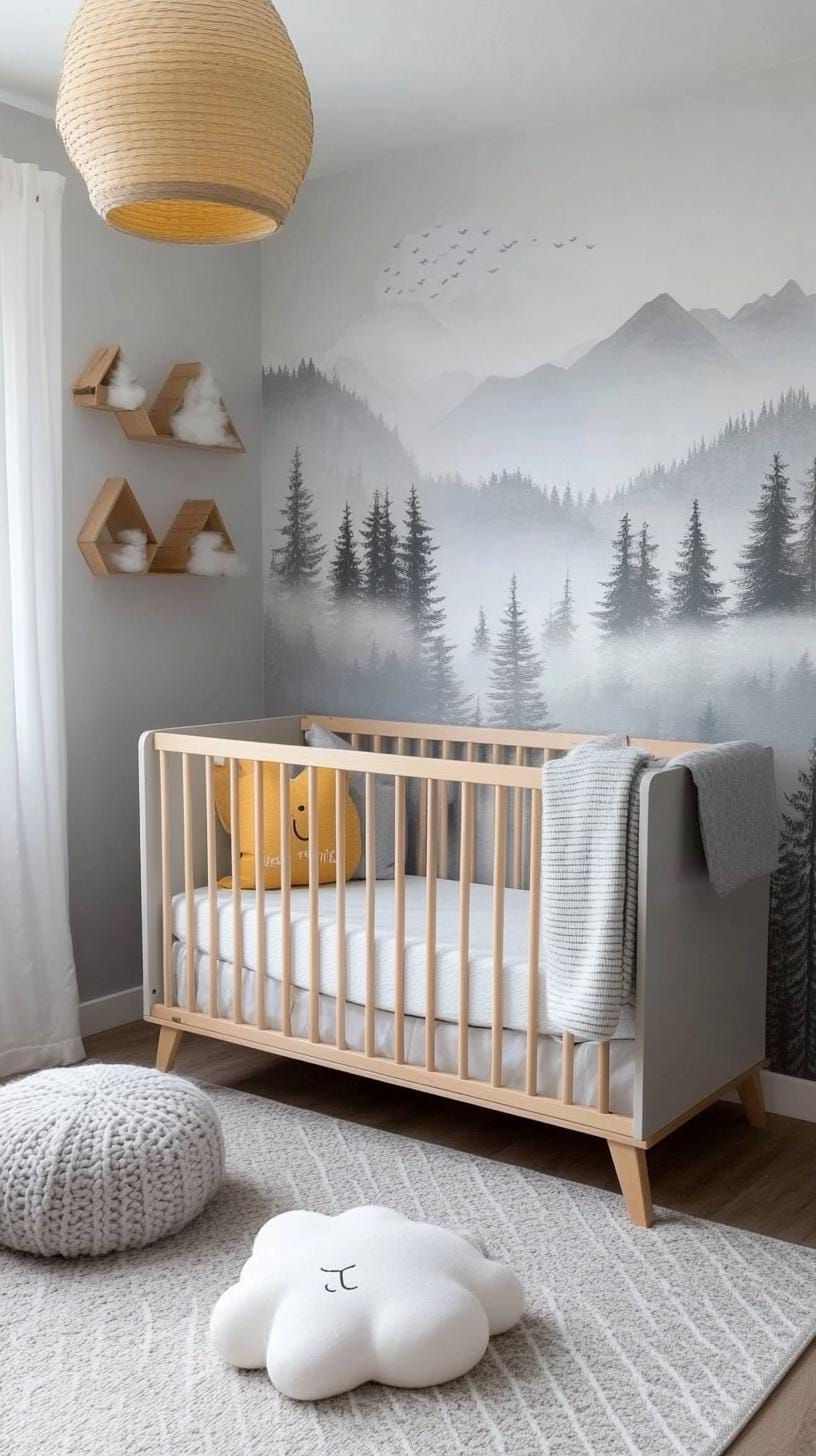 10. Mystical Mist Meadow with Pale Grays and Cloud-Inspired Décor-0