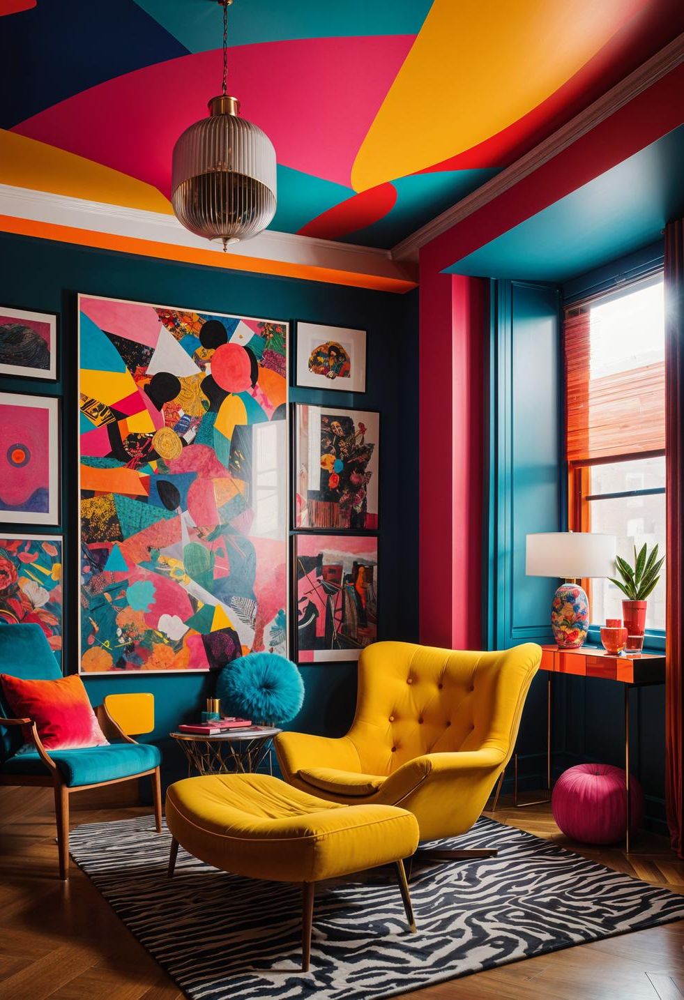 42. Vibrant Pop Art Lounge Aesthetic-0