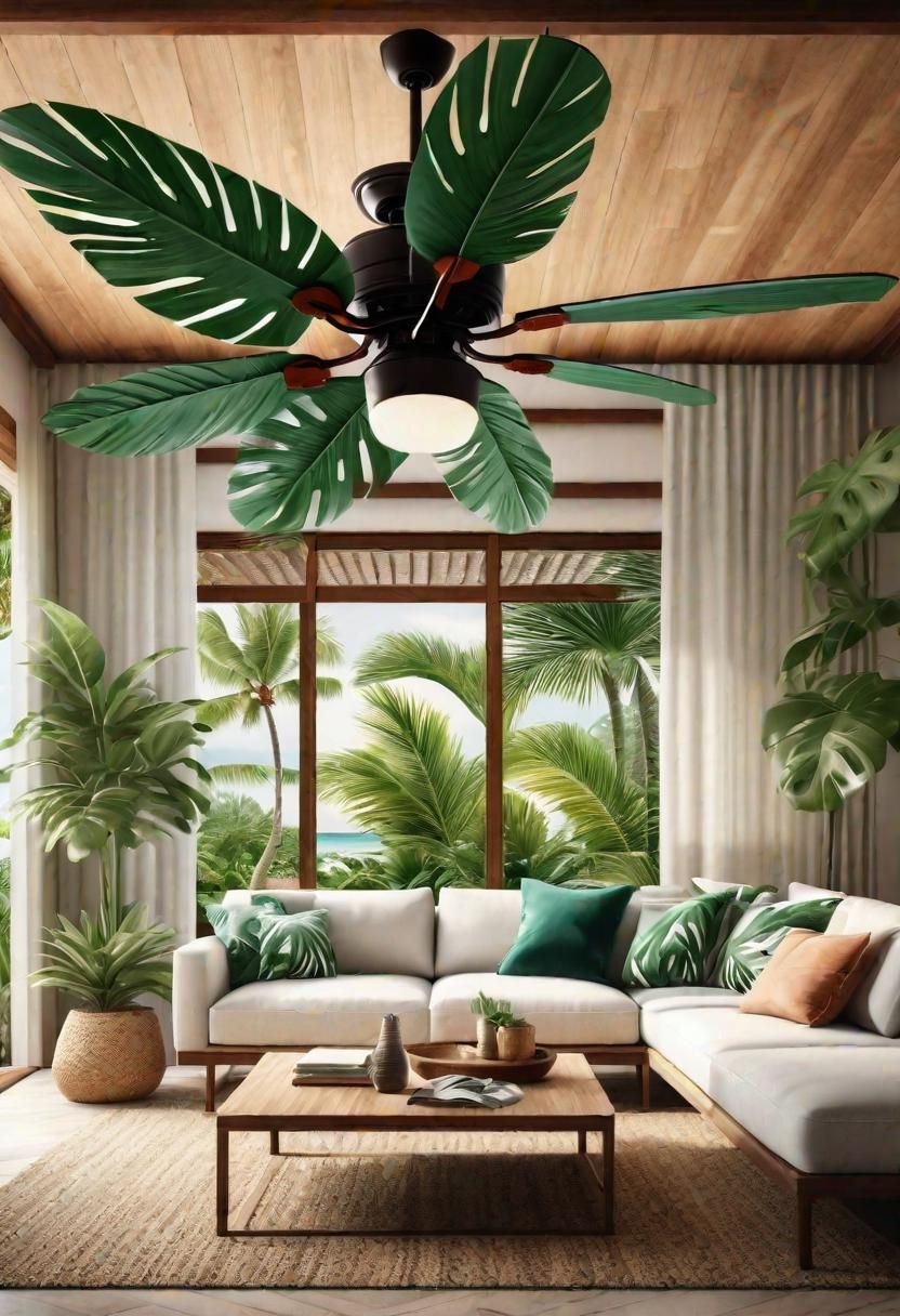 45 Warm & Inviting Cozy Living Room Ideas for Ultimate Relaxation 42 40. Tropical Chic Living Room-0