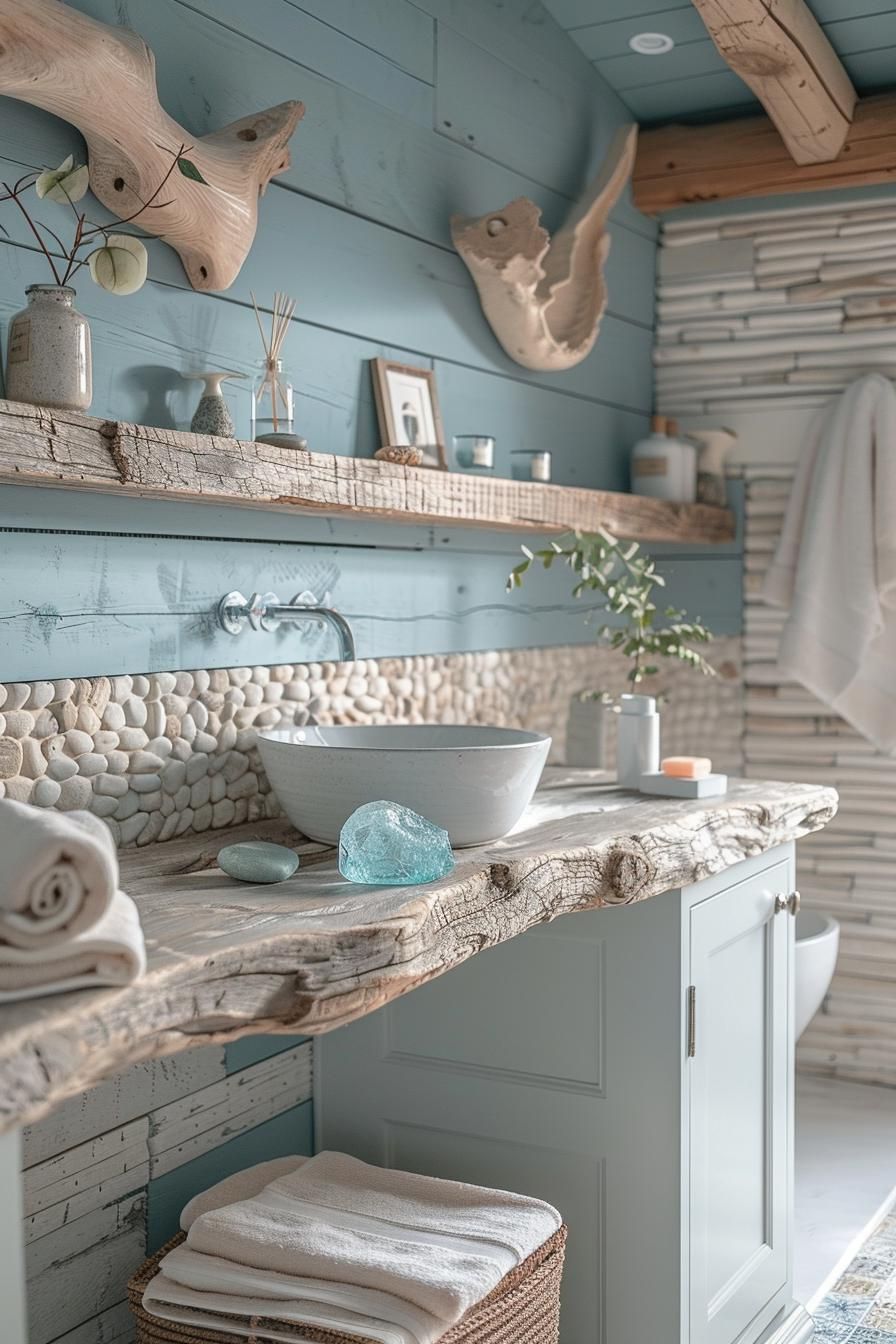 4. Coastal Escape Bathroom Decor-0