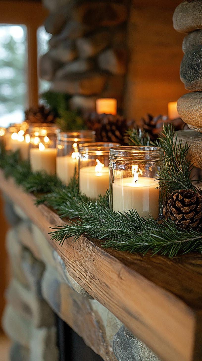 19 Best Winter Mantle Decor Ideas To Cozy Up Your Home In 2025 25 10. Sustainable Winter Mantle Decor Ideas-0
