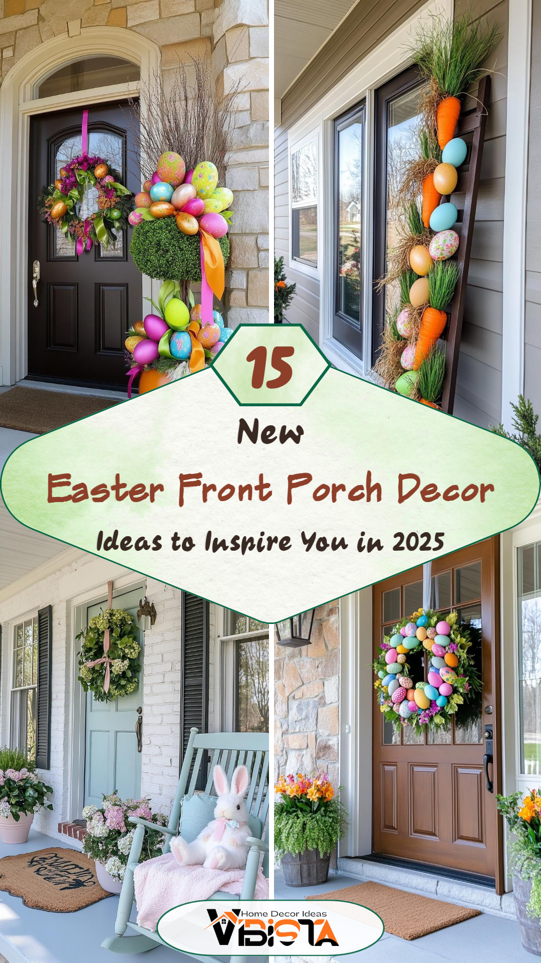 15 New Easter Front Porch Decor Ideas to Inspire You in 2025