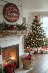 15. Rustic Wire Basket Decor Ideas 2