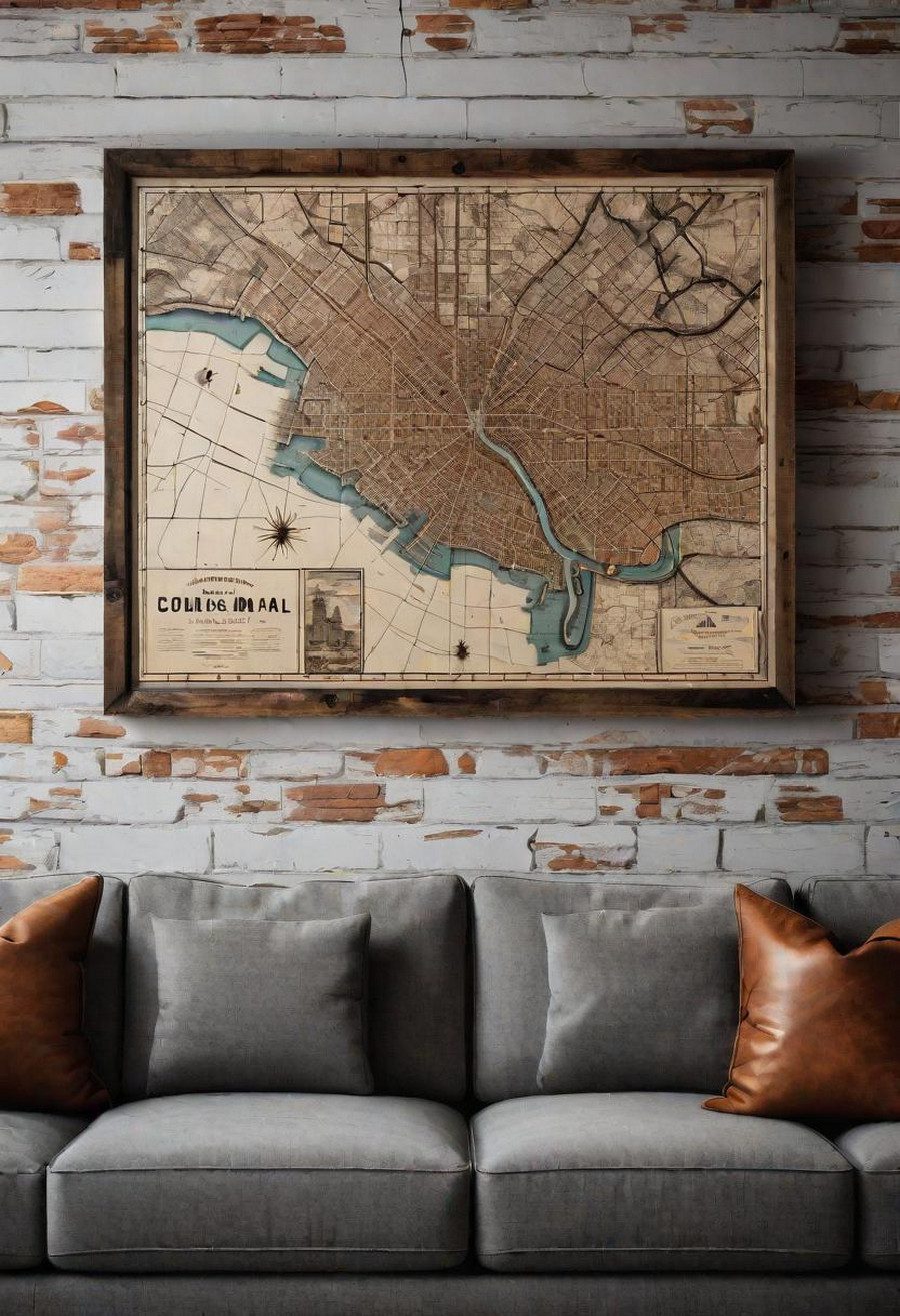 20. City Map Wall Art