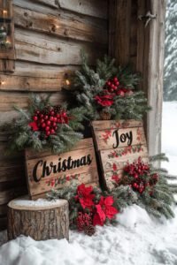 3. Festive Wooden Signage Inspirations 2