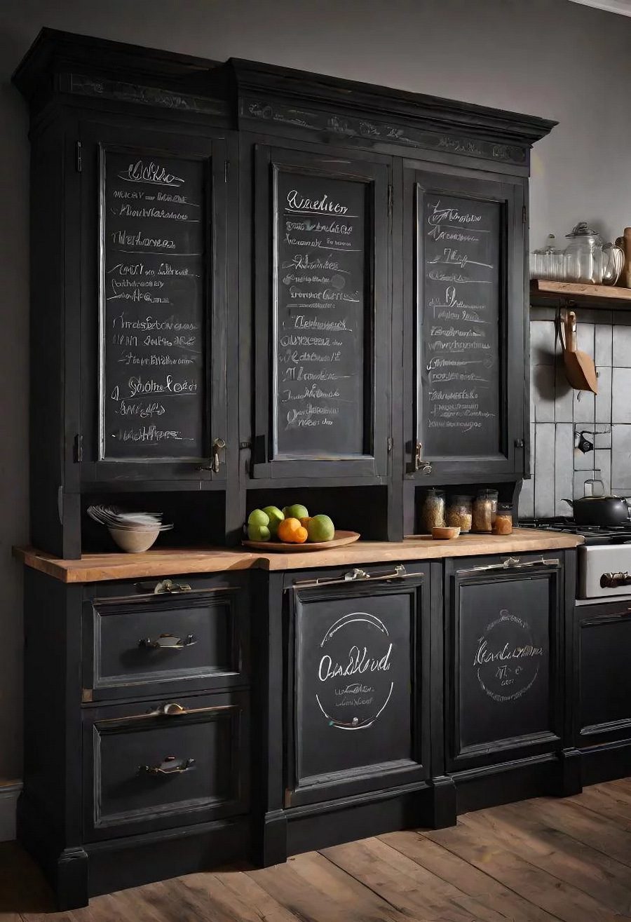 30. Chalkboard Cupboard Labels 2