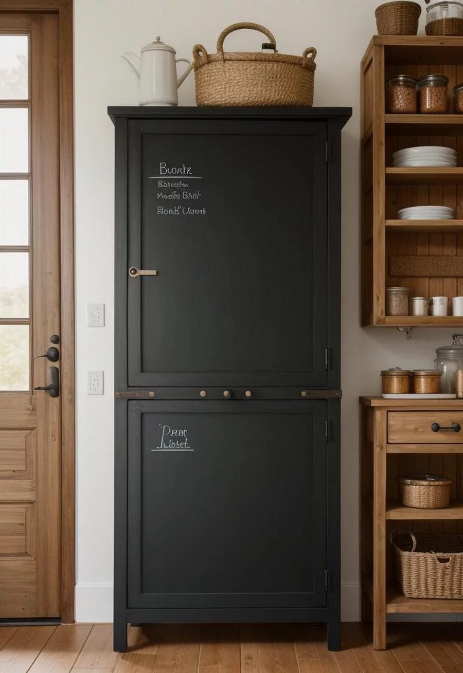 30. Chalkboard Cupboard Labels