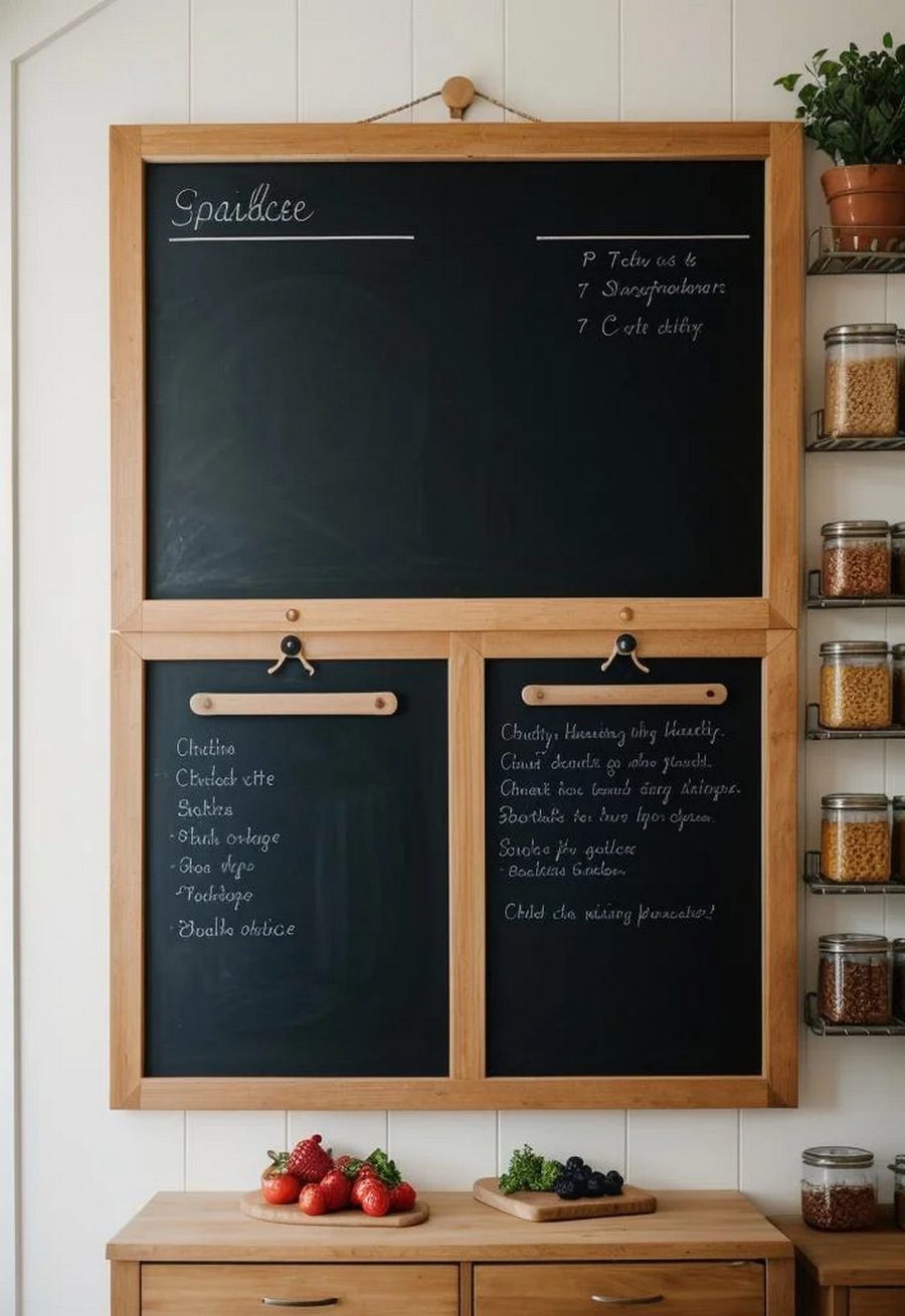 4. Chalkboard Pantry Door Inspiration