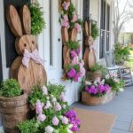 15 New Easter Front Porch Decor Ideas to Inspire You in 2025