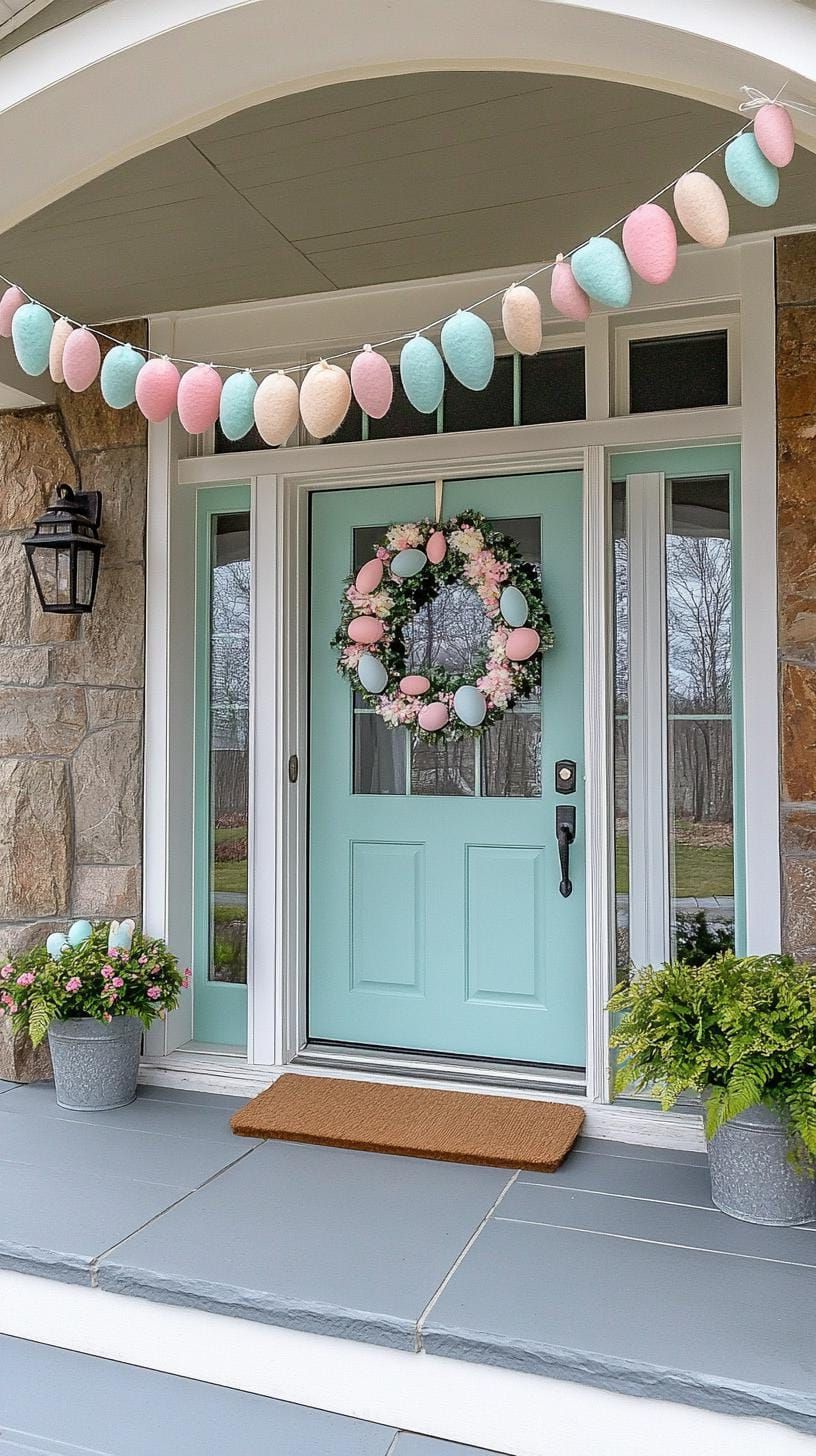 10. Whimsical Easter Garland Inspiration-1