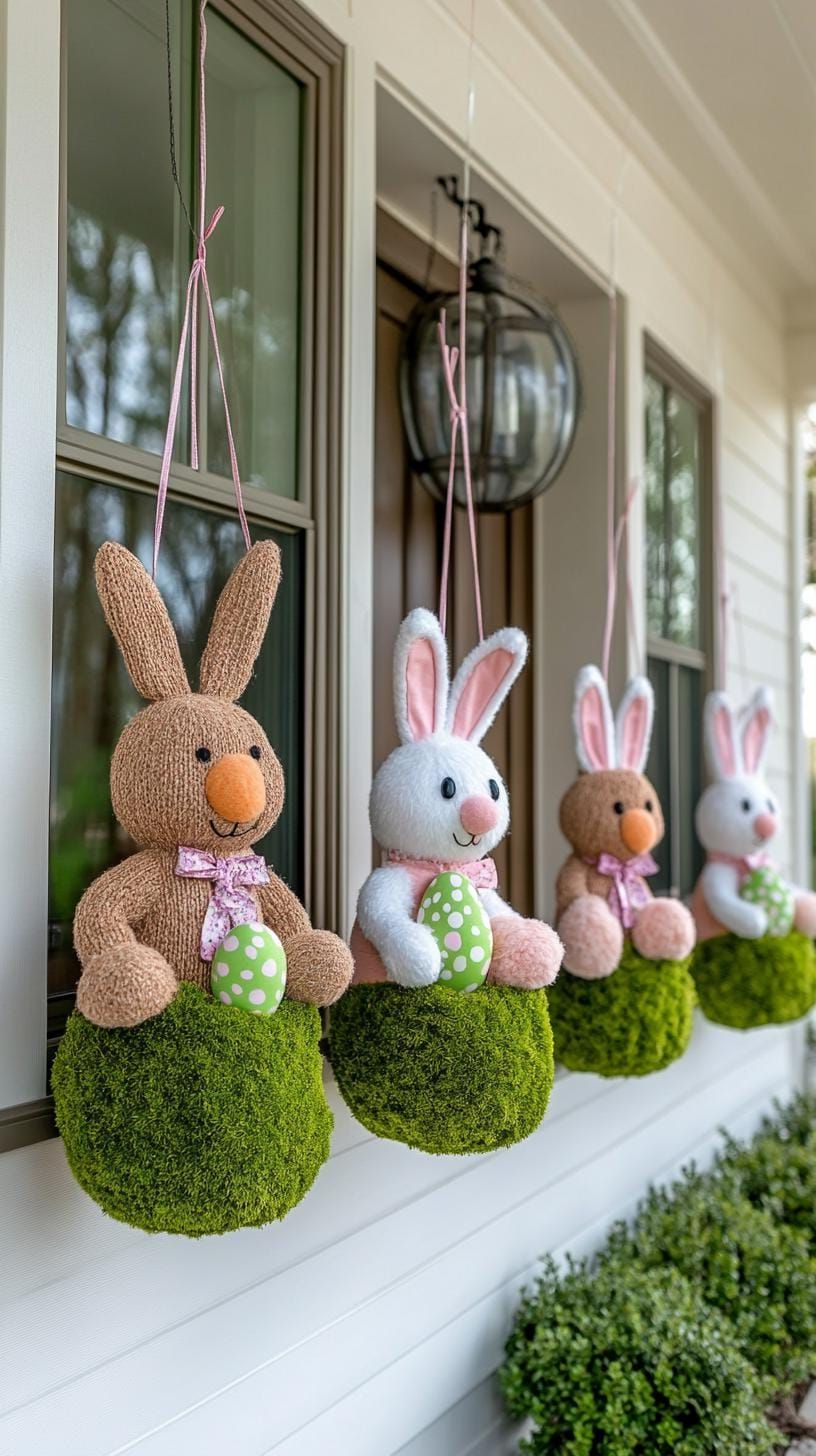 9. Whimsical Easter Porch Decor Ideas-0
