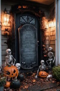 2. Giant Tombstone Door Cover 2