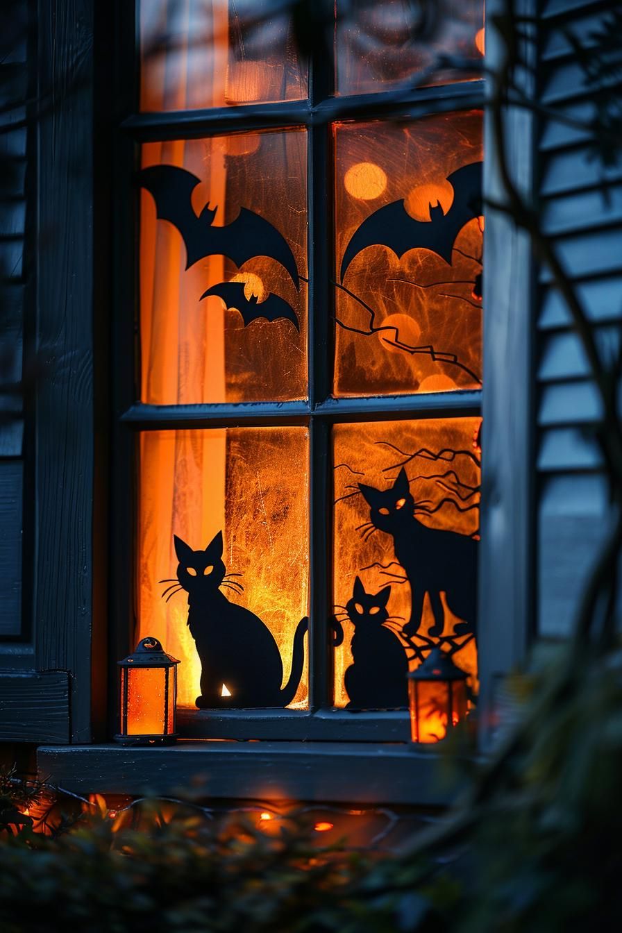 2. DIY Spooky Window Silhouettes-0