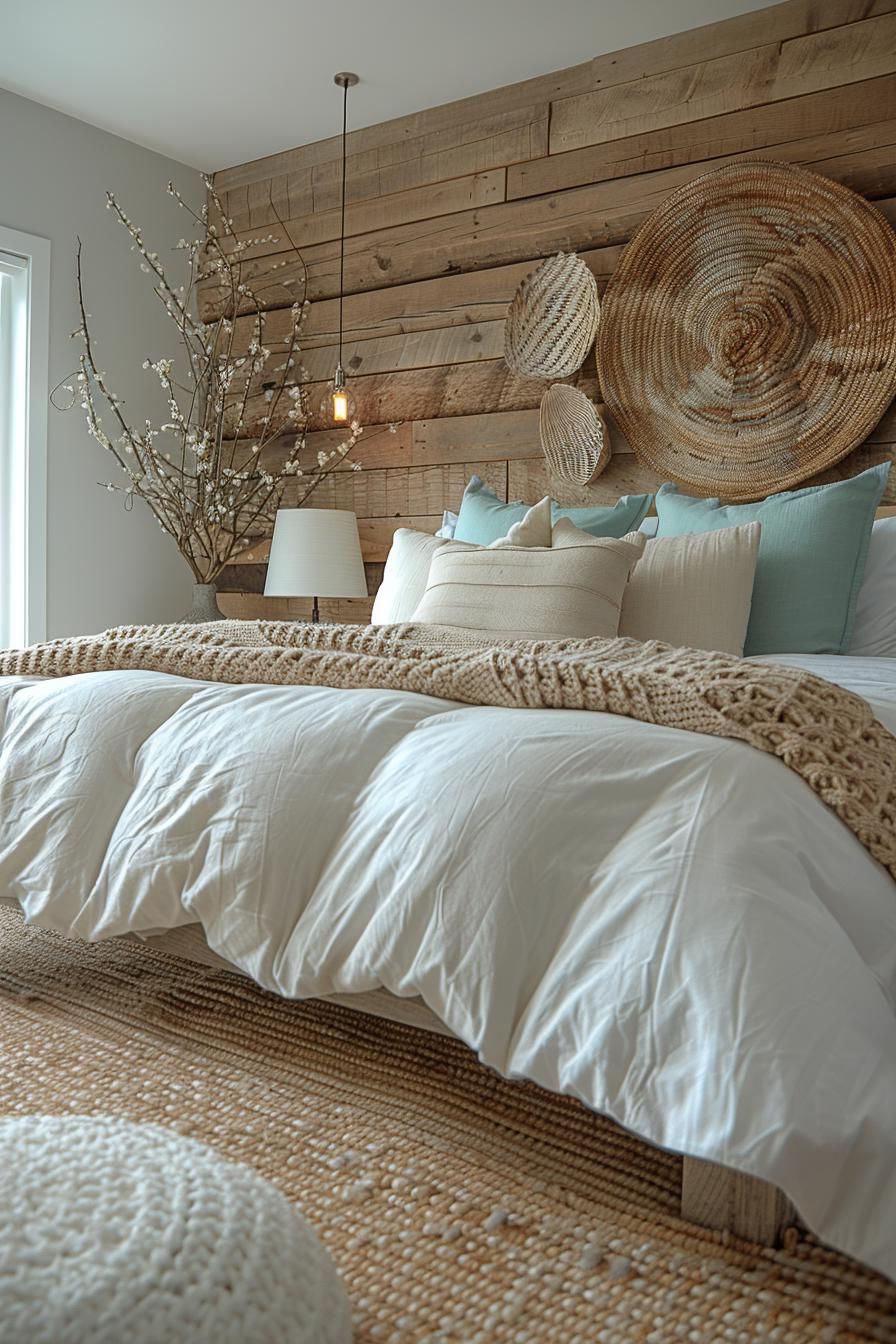 19 Best Earthy Modern Bedroom Ideas for a Cozy Retreat 16 5. Earthy Coastal Bedroom Inspiration-0