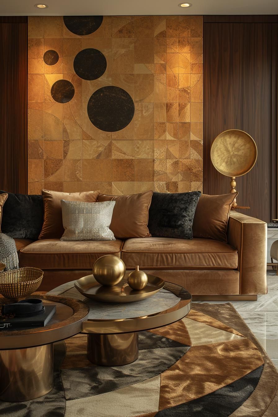 14. Geometric Elegance in Earthy Decor-3