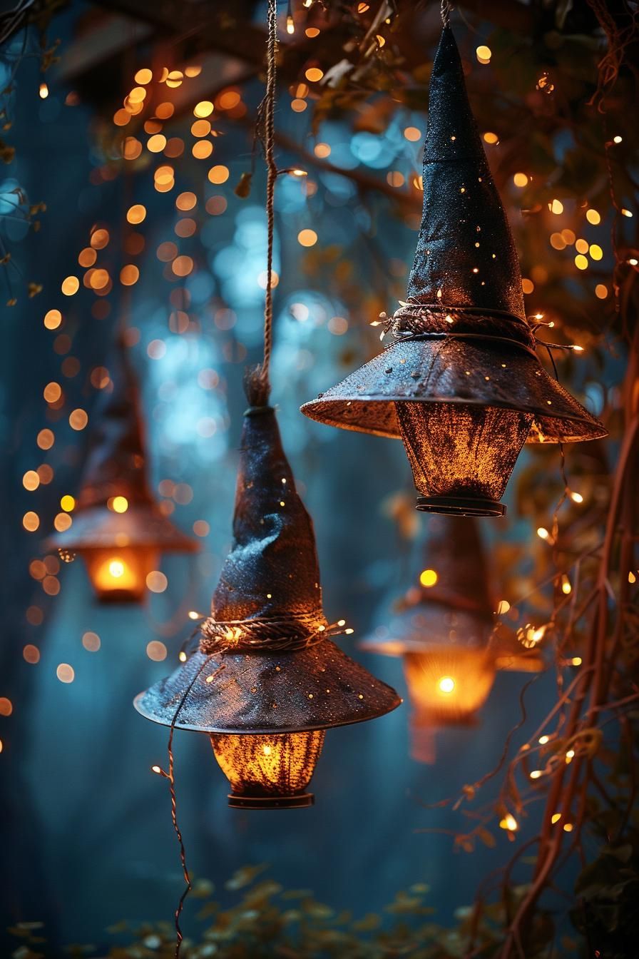 4. Enchanting Witch Hat Fairy Lights-0