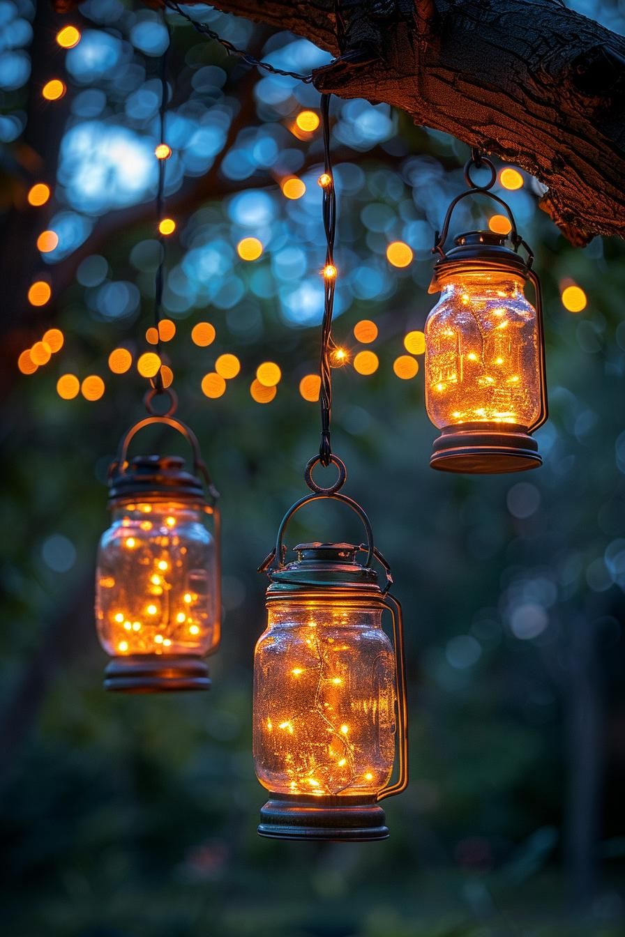 33 Creative DIY Yard Art Ideas You’ll Love To Craft 65 27. Outdoor Lantern Creation Inspiration-0