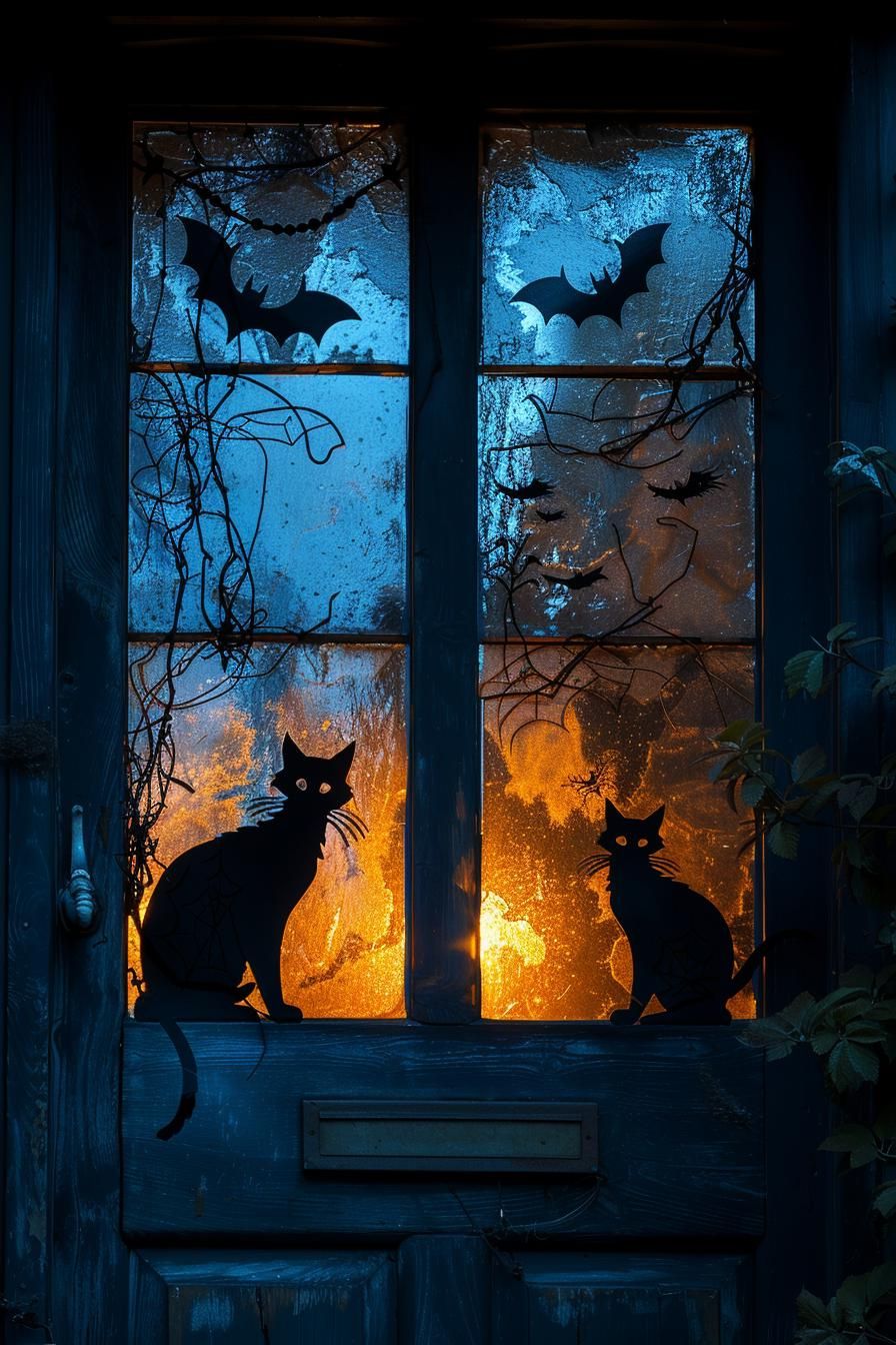 2. DIY Spooky Window Silhouettes-1