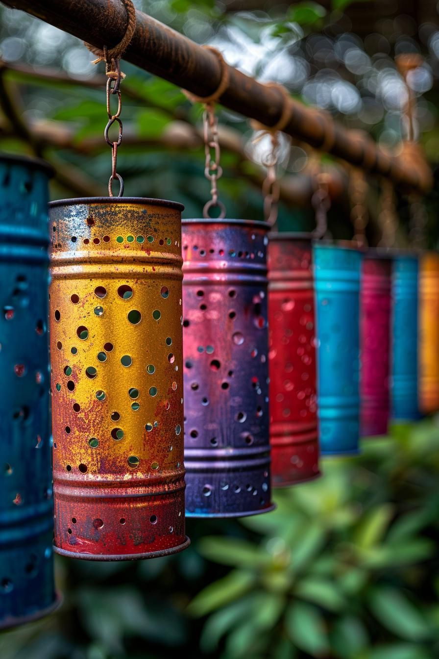 33 Creative DIY Yard Art Ideas You’ll Love To Craft 29 10. Metal Chime DIY Inspiration-1