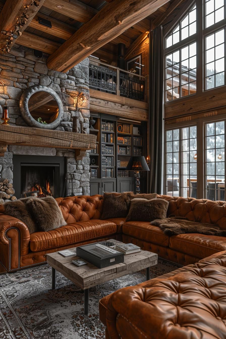 8. Rustic Earthy Living Space-1