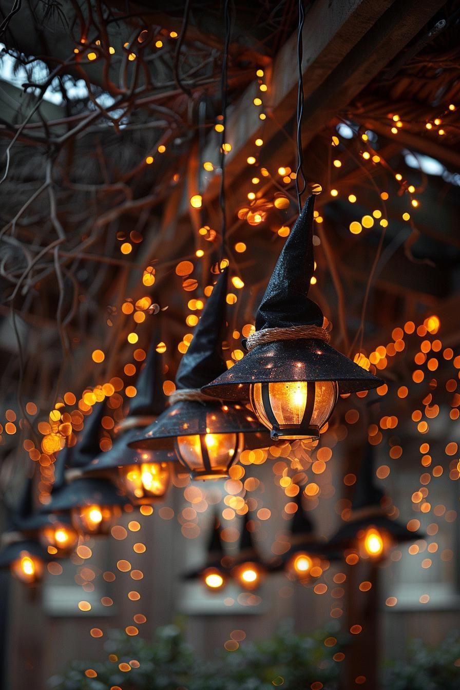 4. Enchanting Witch Hat Fairy Lights-1