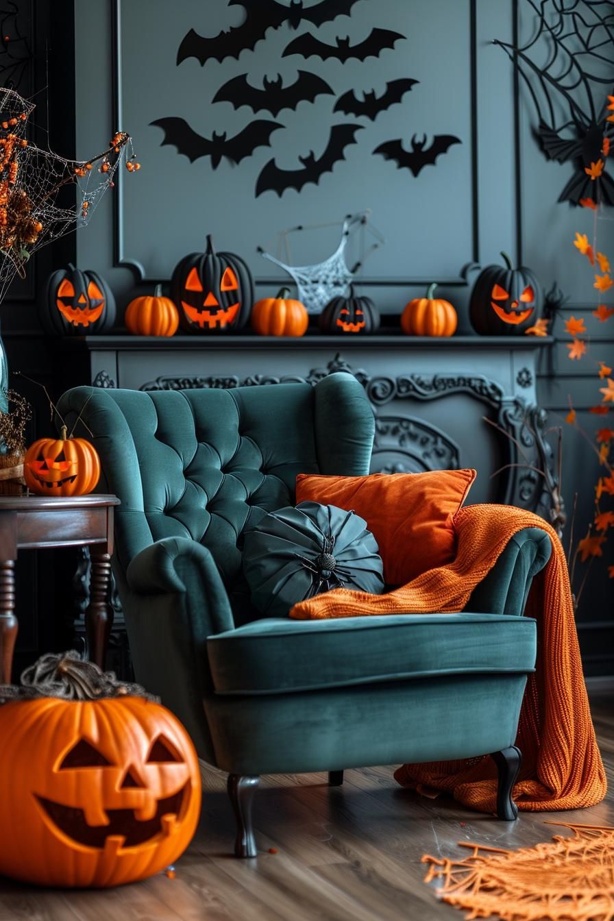 13. Fluttering Bat Decor Mobile-2