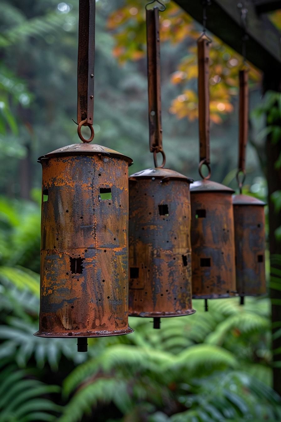 26 Easy Metal Garden Art Ideas To Inspire 53 22. Metal Chime Design Inspirations-0