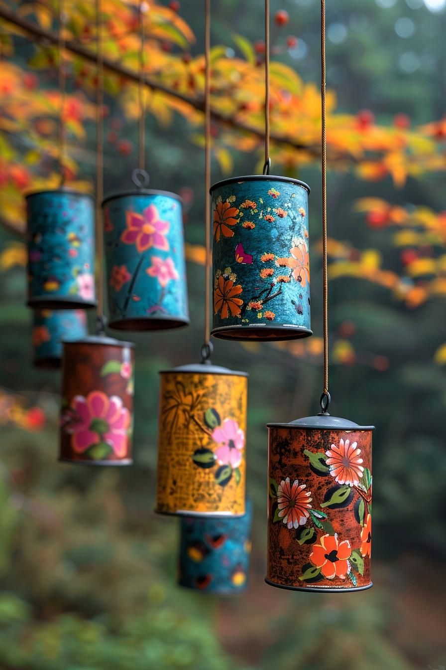 33 Creative DIY Yard Art Ideas You’ll Love To Craft 30 10. Metal Chime DIY Inspiration-2