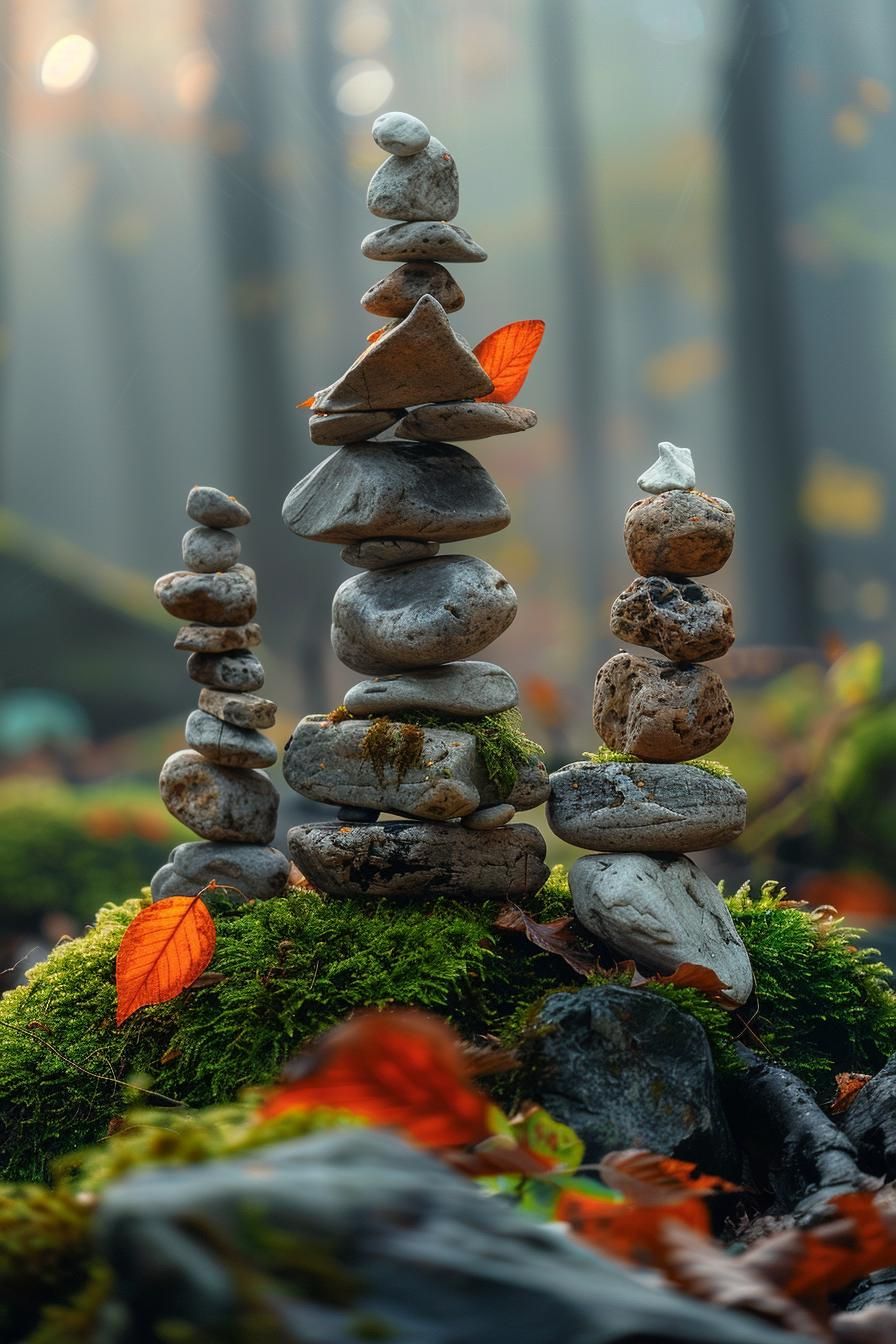 33 Creative DIY Yard Art Ideas You’ll Love To Craft 64 26. Rock Balancing Art Creations-0