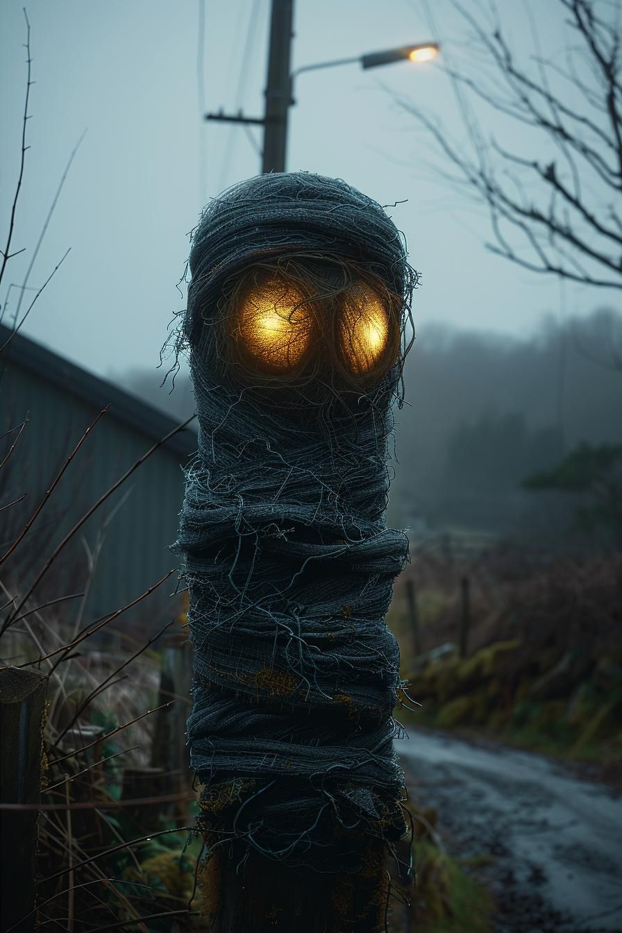 15. Lamp post mummy decor-1