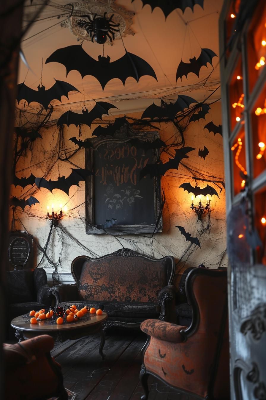 13. Fluttering Bat Decor Mobile-1