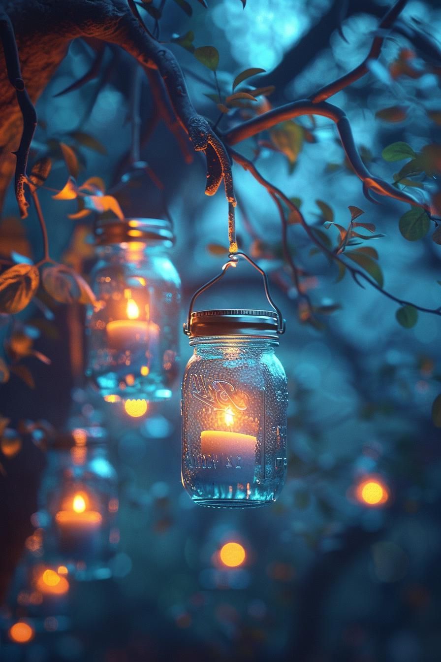 1. Spooky Mason Jar Lanterns-0